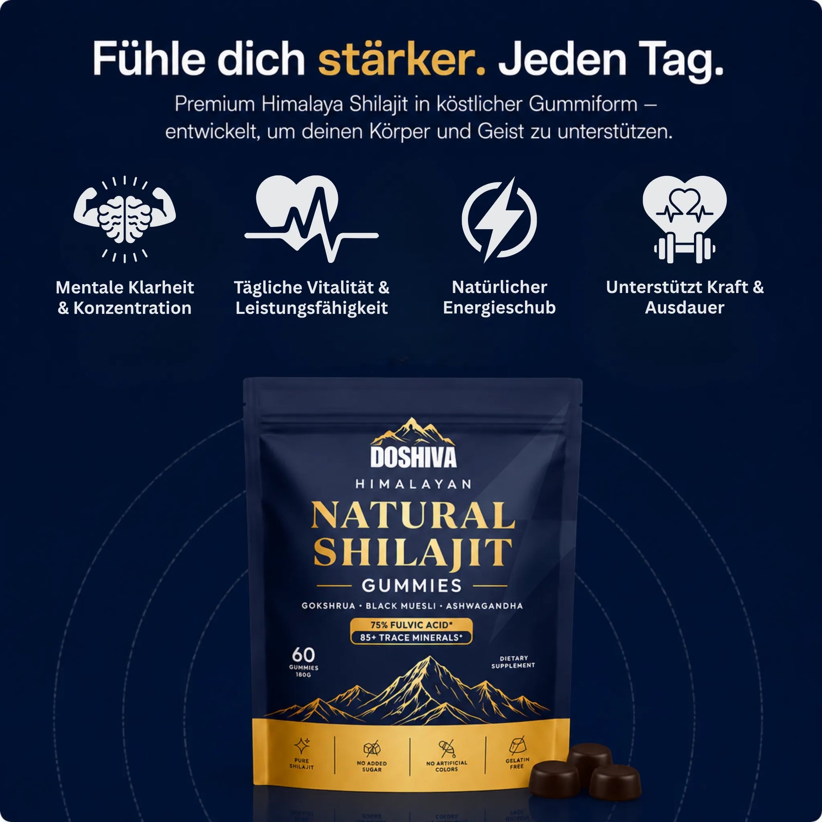 Doshiva® Himalayan Shilajit Gummies