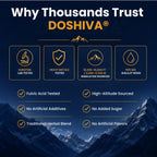 Reines Himalaya-Shilajit-Harz – Tägliche Unterstützung mit Mineralstoffen & Fulvosäure für Energie, Fokus & Vitalität | Doshiva