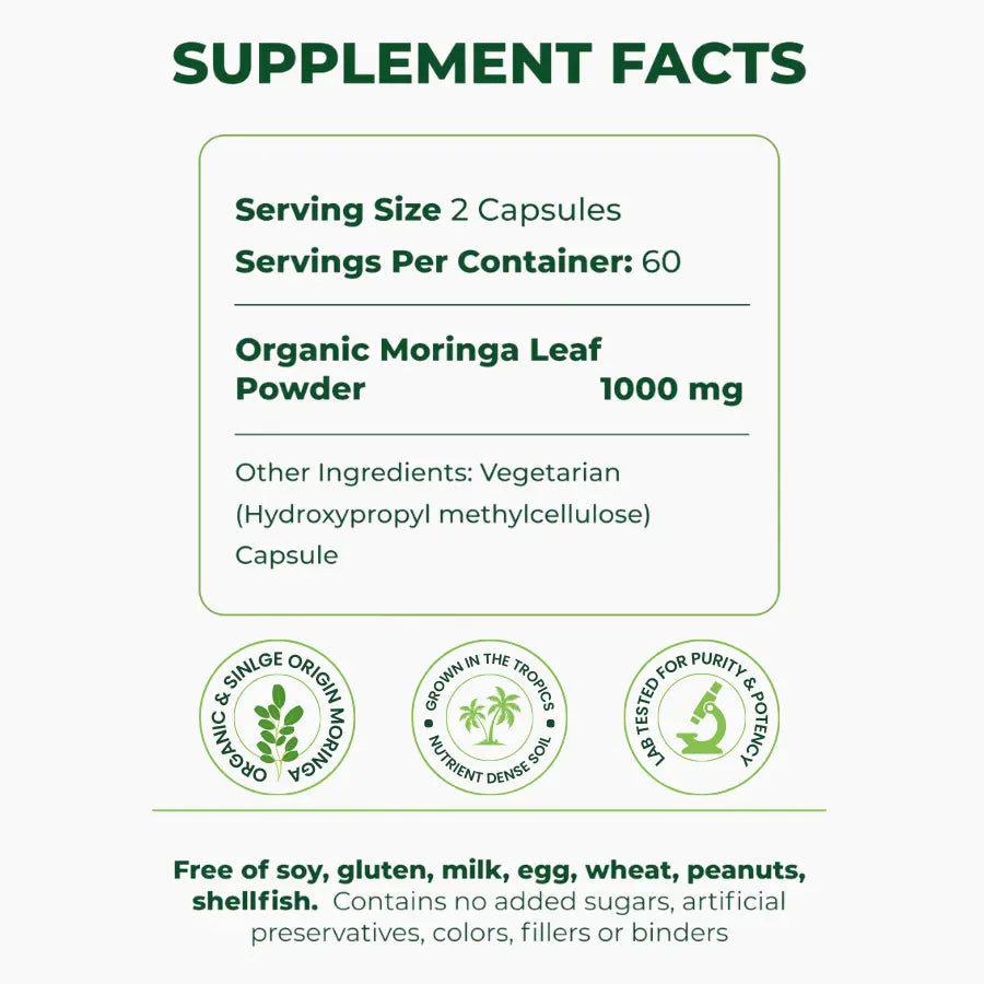 Doshiva Moringa – Naturally Lowers Cortisol To Help Restore Balance Inside and Out