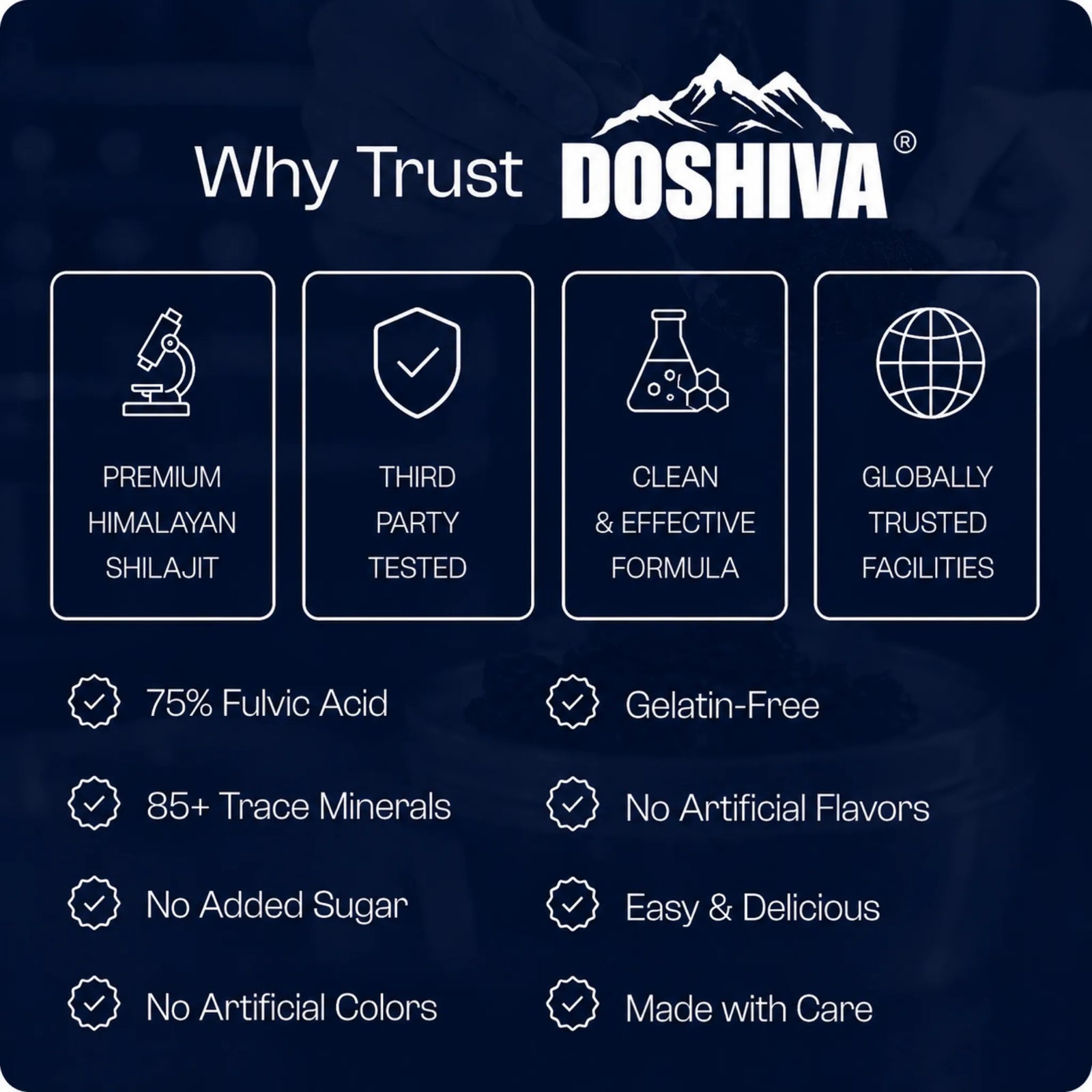 Doshiva® Himalayan Shilajit Gummies