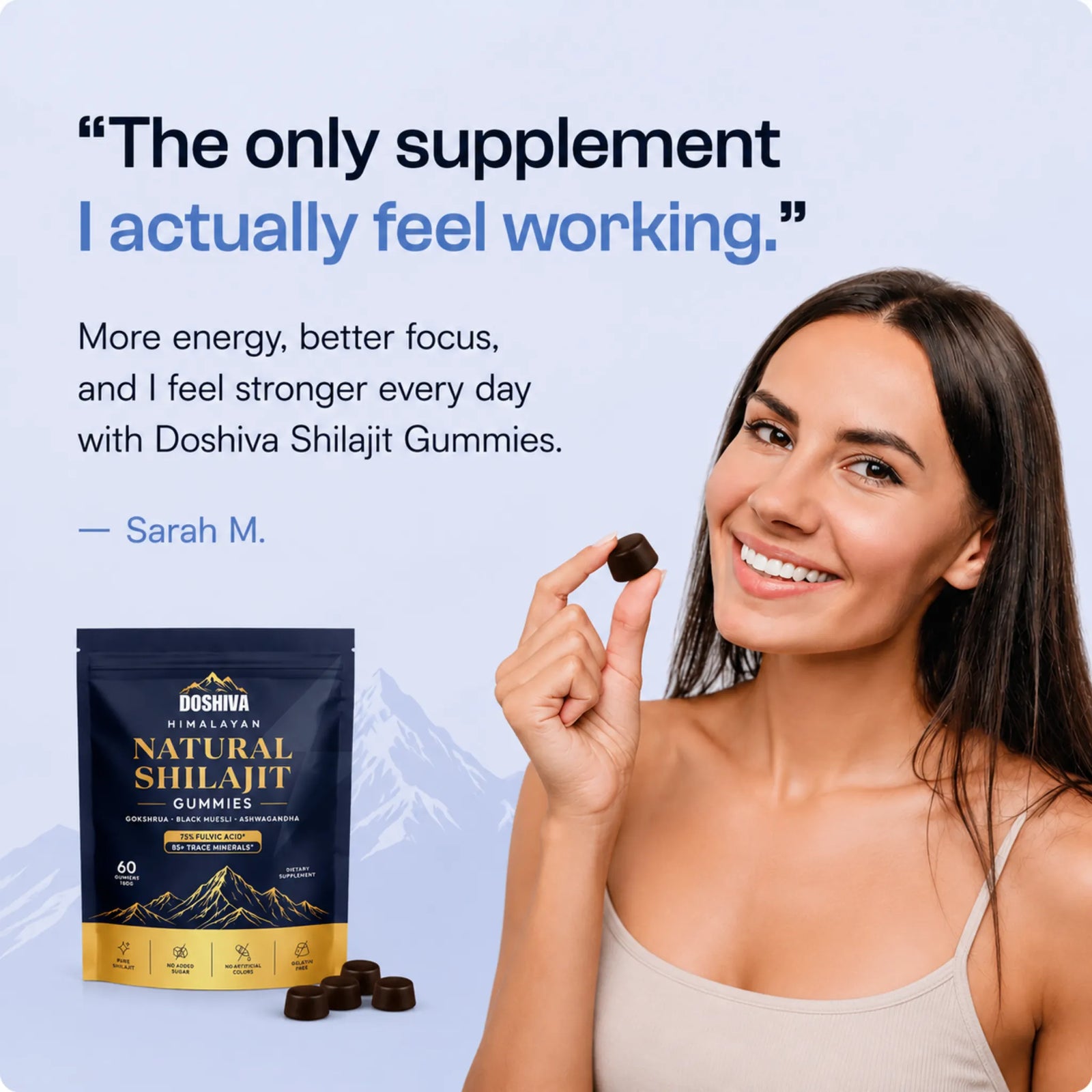 Doshiva® Himalayan Shilajit Gummies